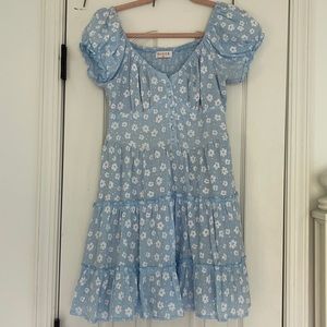 Hello Molly Blue Floral Dress